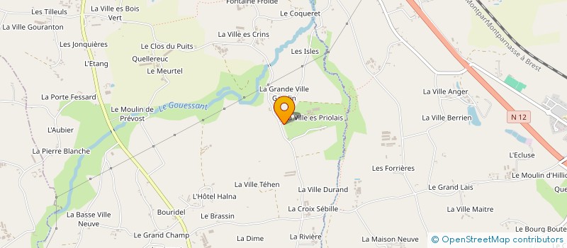 localisation de l'entreprise SC BRVS à LAMBALLE-ARMOR