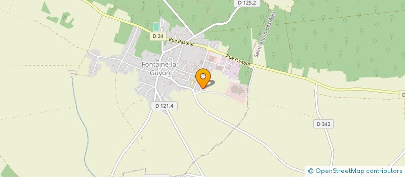 localisation de l'entreprise SC-C-INVEST à FONTAINE-LA-GUYON