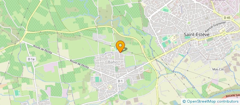 localisation de l'entreprise SC C2MR  BAHO