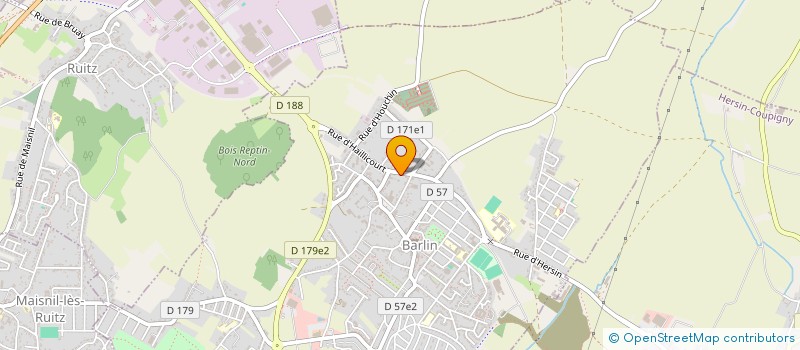 localisation de l'entreprise SC CA WECXSTEEN à BARLIN