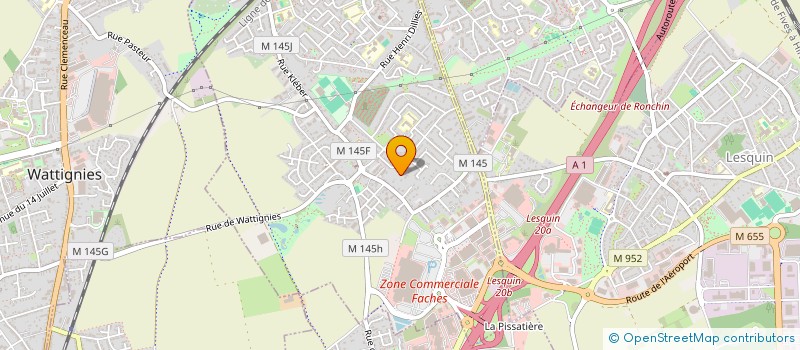 localisation de l'entreprise SC CADE 2  FACHES-THUMESNIL