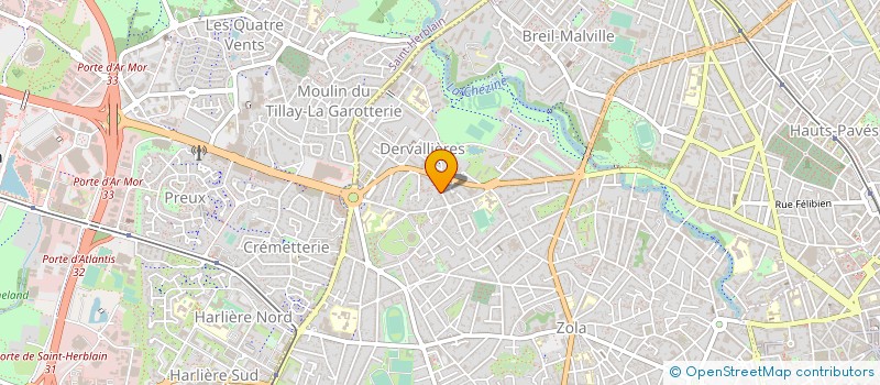 localisation de l'entreprise SC CADIES à NANTES
