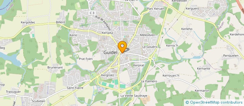 localisation de l'entreprise SC CAISSE LOCALE CREDIT AGRICOLE à GUIDEL