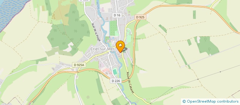 localisation de l'entreprise SC CALAIS  CRIEL-SUR-MER