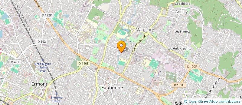 localisation de l'entreprise SC CALAS à EAUBONNE