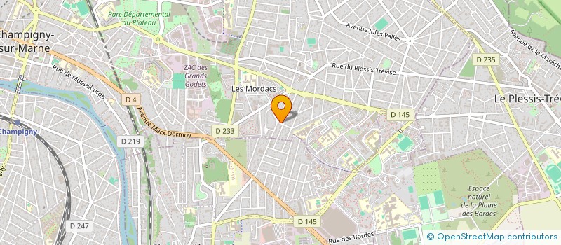 localisation de l'entreprise SC CALEMA  CHAMPIGNY-SUR-MARNE