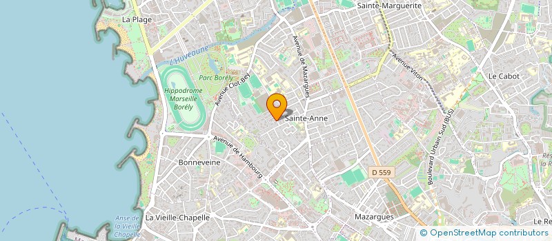 localisation de l'entreprise SC CALLELONGUE à MARSEILLE
