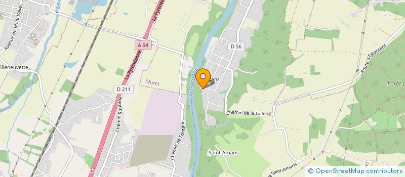 localisation de l'entreprise SC CAMBUS PATRIMOINE M  MURET