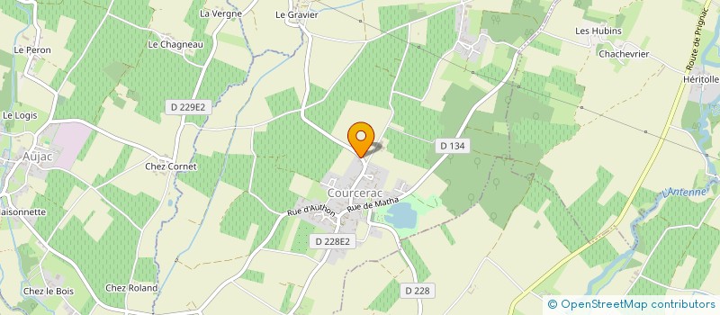 localisation de l'entreprise SC CAME  COURCERAC