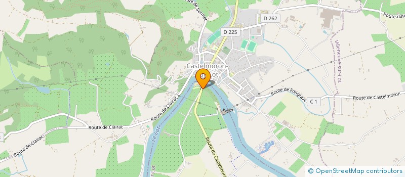 localisation de l'entreprise SC CAMILLERI ESTATE  LE TEMPLE-SUR-LOT