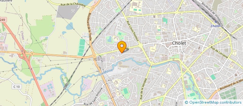 localisation de l'entreprise SC CAMUS à CHOLET