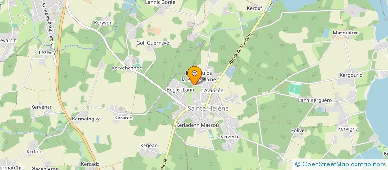 localisation de l'entreprise SC CANNELLE  SAINTE-HELENE