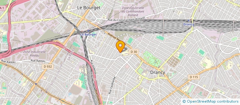 localisation de l'entreprise SC CANNES à DRANCY