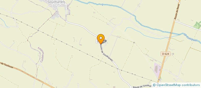 localisation de l'entreprise SC CANS  CASTELNAUDARY