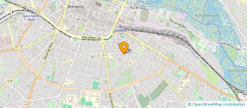 localisation de l'entreprise SC CAP à AMIENS