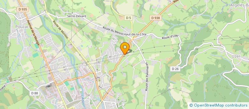 localisation de l'entreprise SC CAP2B  BAGNERES-DE-BIGORRE