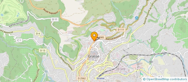 localisation de l'entreprise SC CARA à GRASSE