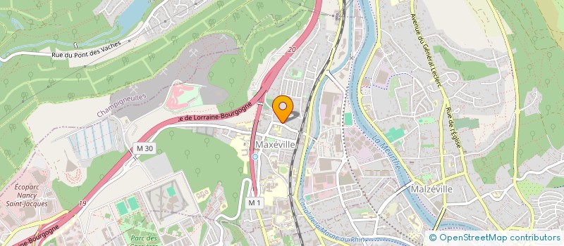 localisation de l'entreprise SC CARNOT  MAXEVILLE