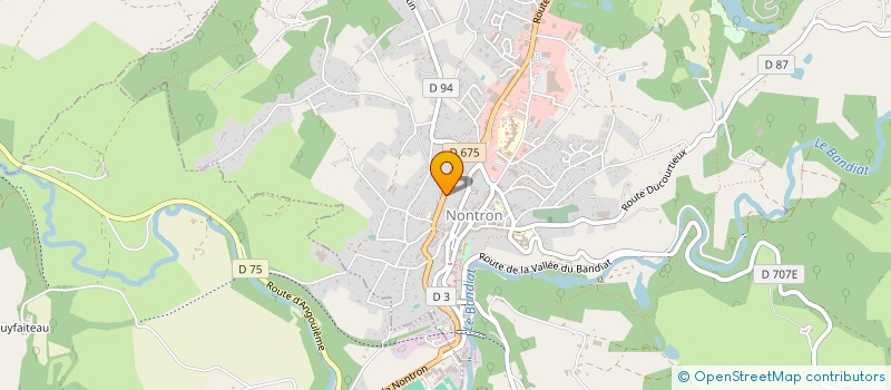 localisation de l'entreprise SC CARPE DIEM 2  NONTRON