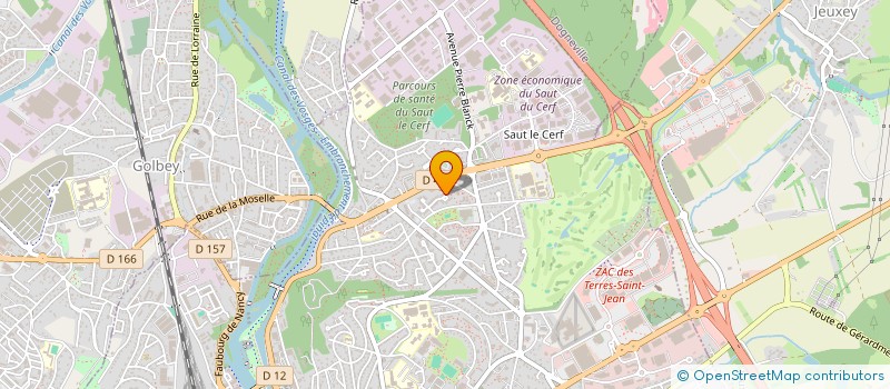 localisation de l'entreprise SC CASA ROM'A à EPINAL