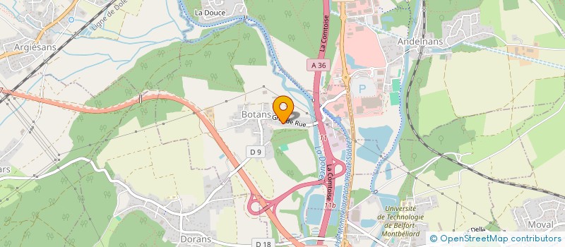 localisation de l'entreprise SC CATMAR à TREVENANS