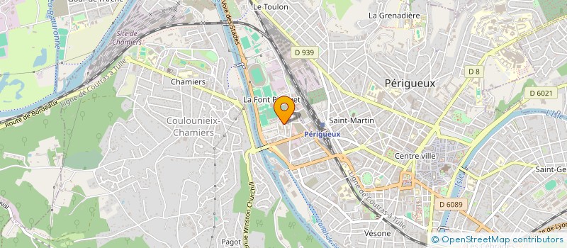 localisation de l'entreprise SC CDKSTK à PERIGUEUX
