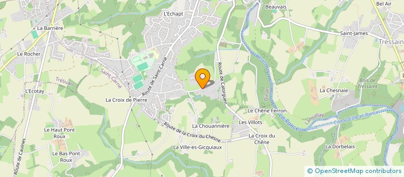 localisation de l'entreprise SC CELLIER BIS à DINAN