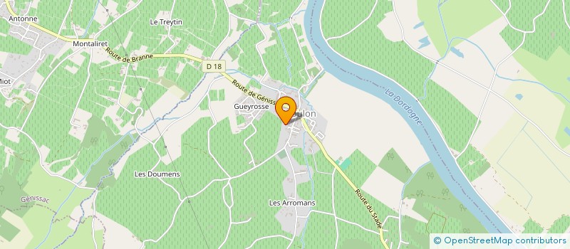 localisation de l'entreprise SC CHALENGEAS  MOULON