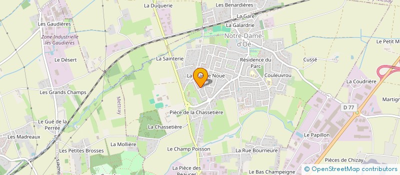 localisation de l'entreprise SC CHANGIL à NOTRE-DAME-D'OE