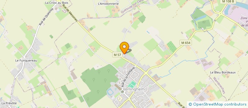 localisation de l'entreprise SC CHARCA  VERLINGHEM