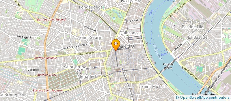 localisation de l'entreprise SC CHARLIE à BORDEAUX