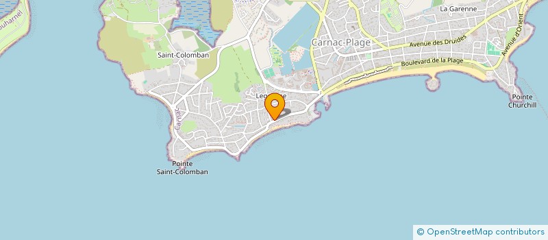 localisation de l'entreprise SC CHARMONT-BERGER  CARNAC