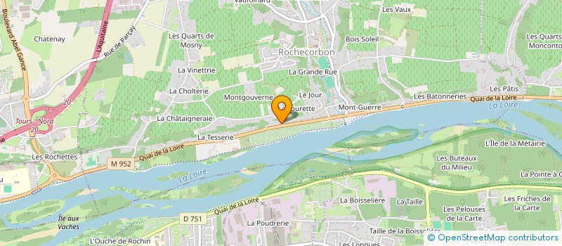 localisation de l'entreprise SC CHASSHUBY  ROCHECORBON