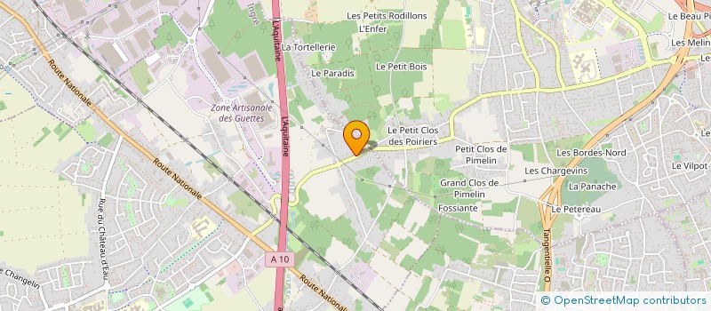 localisation de l'entreprise SC CHATEAU DE LA MOTTE à ORLEANS