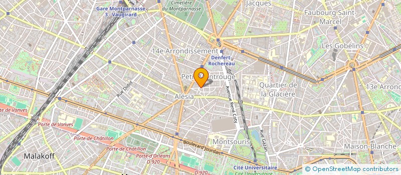 localisation de l'entreprise SC CHEZ PIERRE  PARIS