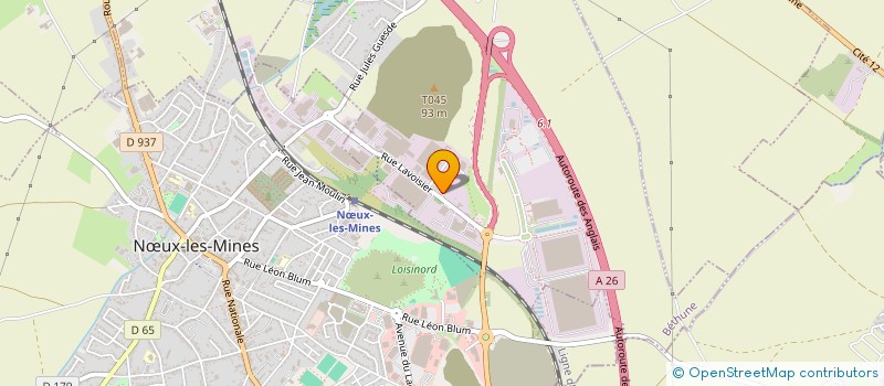 localisation de l'entreprise SC CHOUETTE  LABOURSE