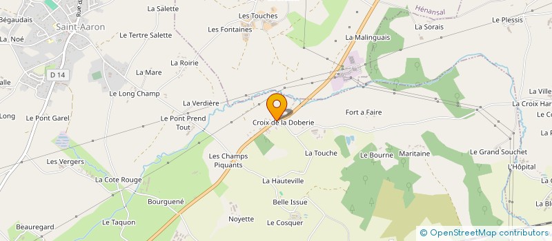 localisation de l'entreprise SC CHRISMAR GESTION DEVELOPPEMENT  LAMBALLE-ARMOR