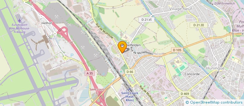 localisation de l'entreprise SC CHRISTELLE  SAINT-LOUIS