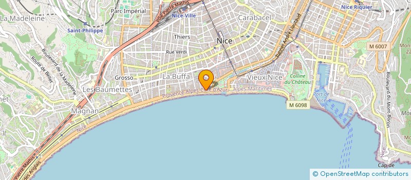 localisation de l'entreprise SC CHRISTINA SAVOY à NICE