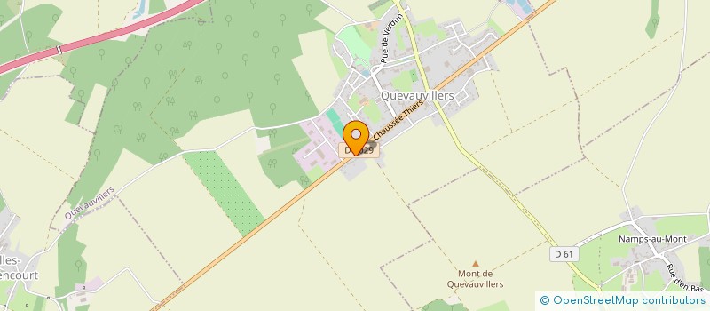 localisation de l'entreprise SC CHRISTOPHE D  QUEVAUVILLERS