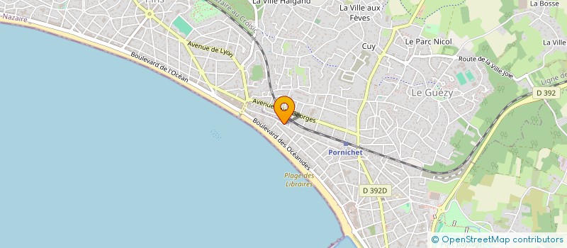 localisation de l'entreprise SC CIBELANI à PORNICHET