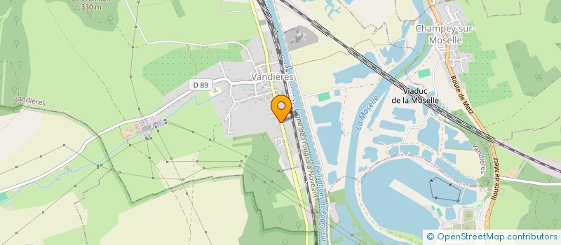 localisation de l'entreprise SC CLARA BM  VANDIERES