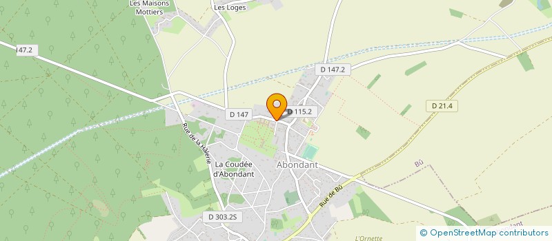localisation de l'entreprise SC CLAS à ABONDANT