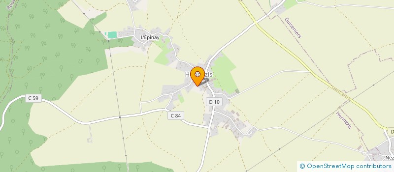 localisation de l'entreprise SC CLEMENCE THIROUIN  HENNEZIS