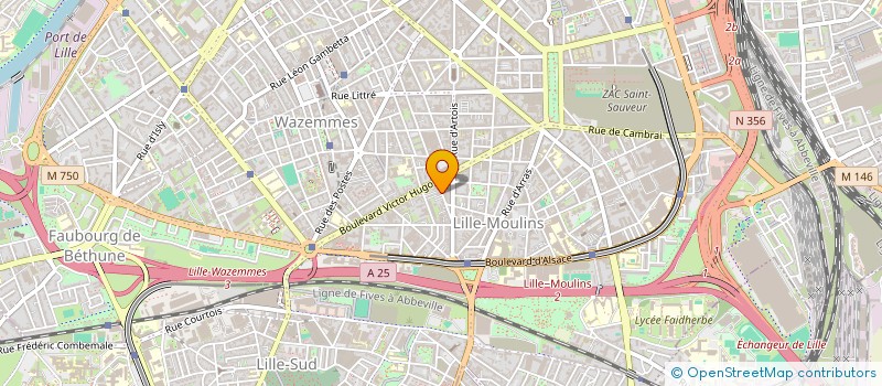 localisation de l'entreprise SC CLENAT à LILLE