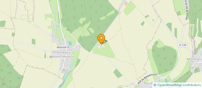 localisation de l'entreprise SC CLOVIS  MONTCHEVREUIL