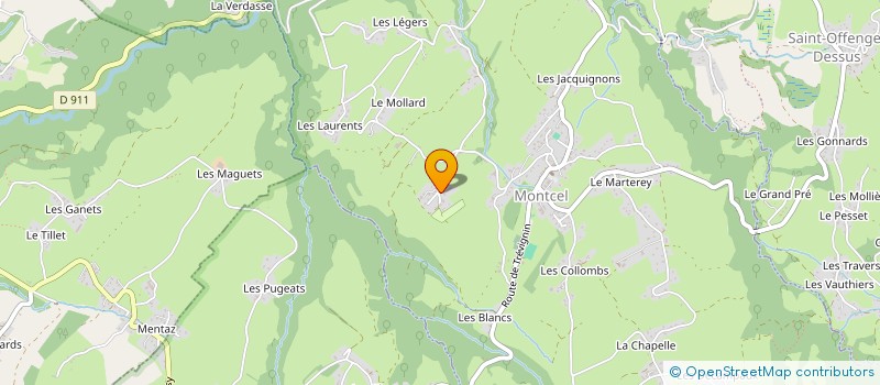 localisation de l'entreprise SC CMV  MONTCEL