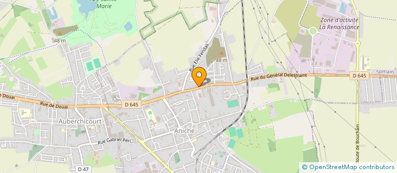localisation de l'entreprise SC CNS à ANICHE