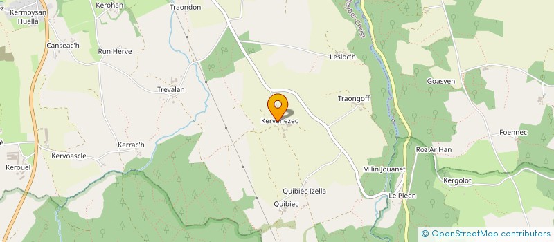 localisation de l'entreprise SC COATMC  PLEYBER-CHRIST