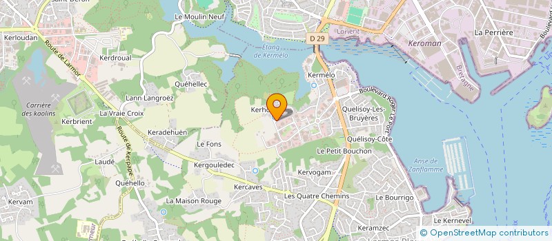 localisation de l'entreprise SC COFFY  LARMOR-PLAGE